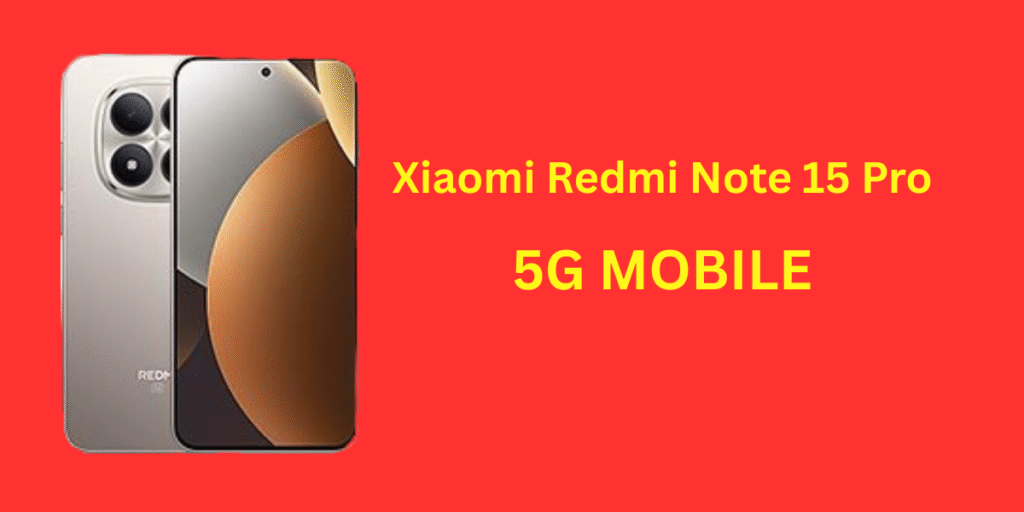 Xiaomi Redmi Note 15 Pro