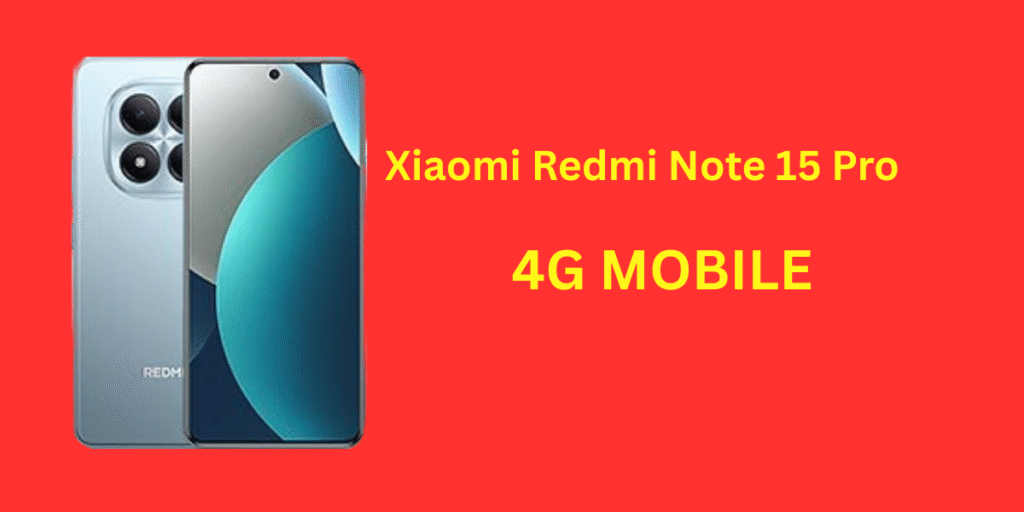 Xiaomi Redmi Note 15 Pro 4G